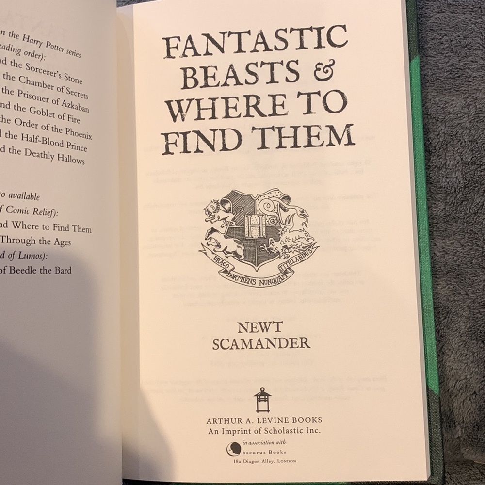 Fantastic Beasts & Where to Find Them
